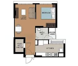 Blk 31 Skyresidence @ Dawson (Queenstown), HDB 2 Rooms #575643391